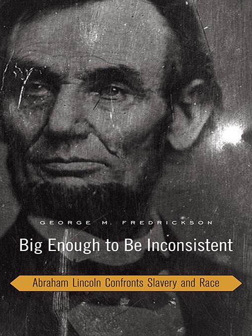 Cover image for Big Enough to Be Inconsistent